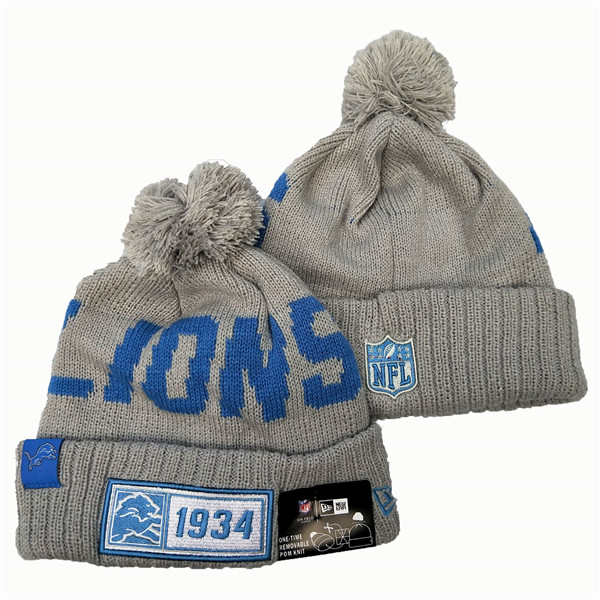 NFL Detroit Lions Knit Hats 008